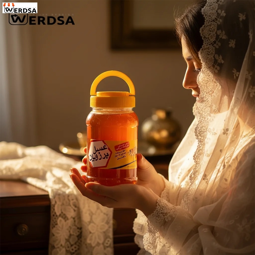 عسل چند گیاه 2 کیلویی خام